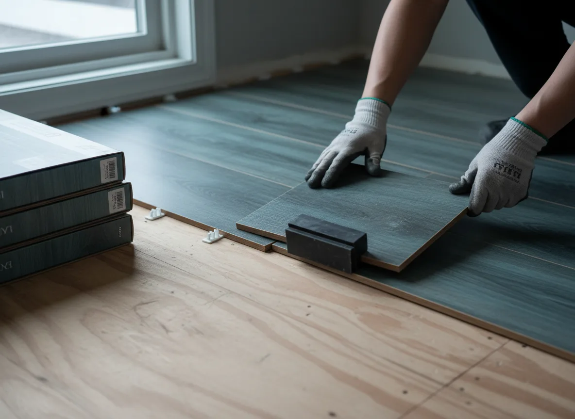 Luxury Vinyl Plank Installation company in Tishomingo, OK